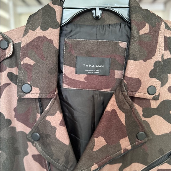 ZARA MAN CAMOUFLAGE JACKET. MILITARY INSPIRED. LIGHTWEIGHT. GREAT CONDITION - Picture 4 of 16